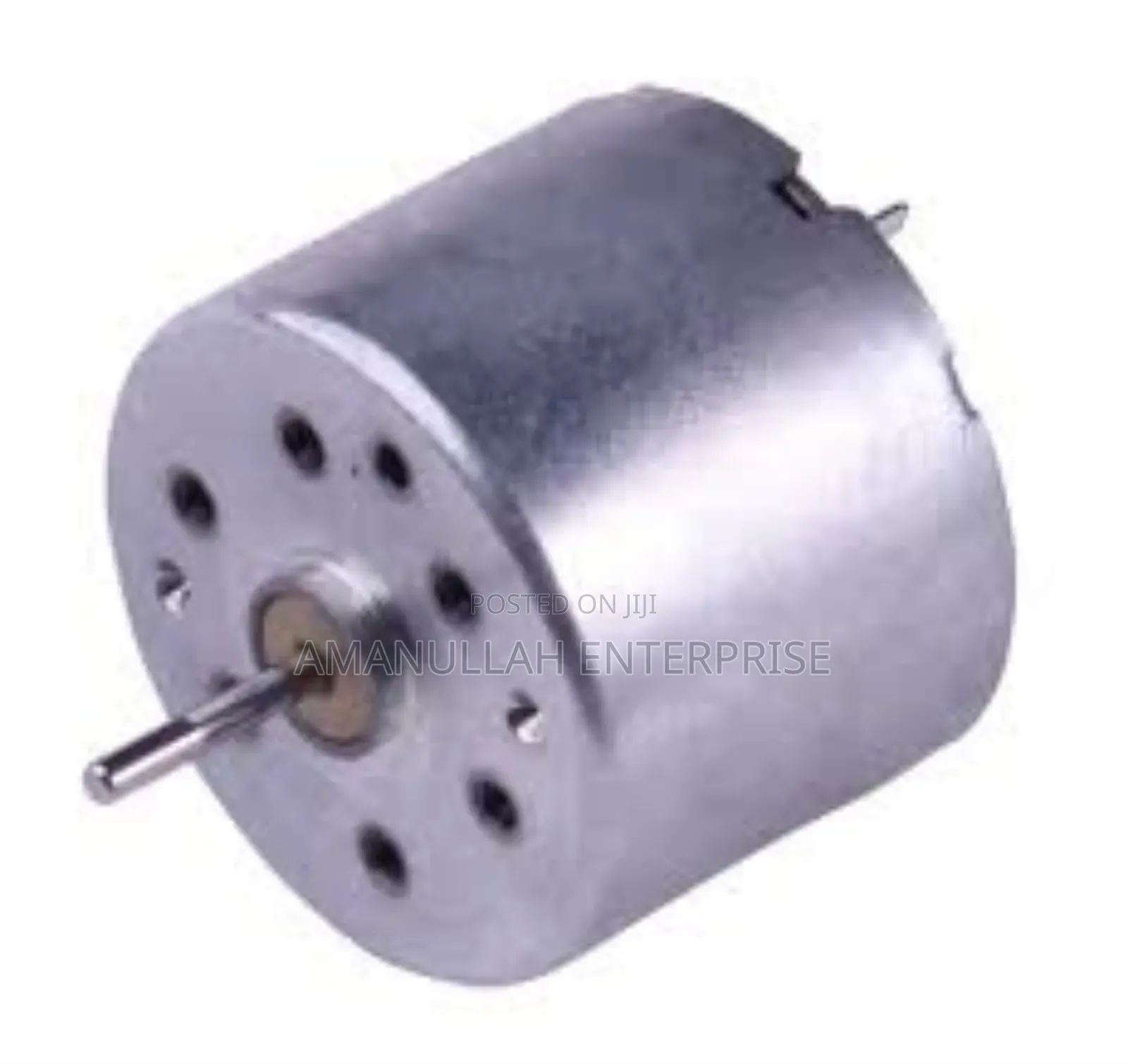 Small, Round Dc Motor Commonly Used in Various Diy Projects,