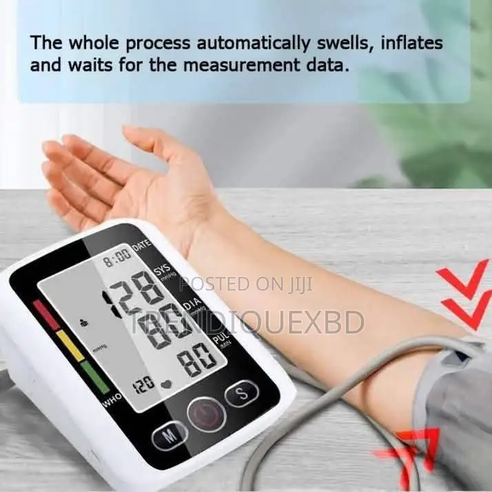 Digital Blood Pressure Monitor – Voice Function LCD