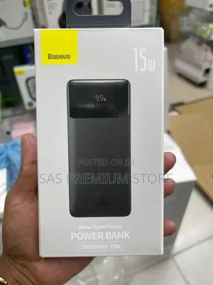 Photo - Baseus Bipow Digital Display Power Bank 10000mah 15w