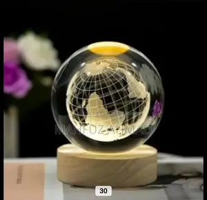 3d Warm White Usb Power And Night Led Ball