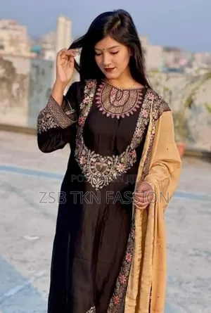 Block Print Three Piece