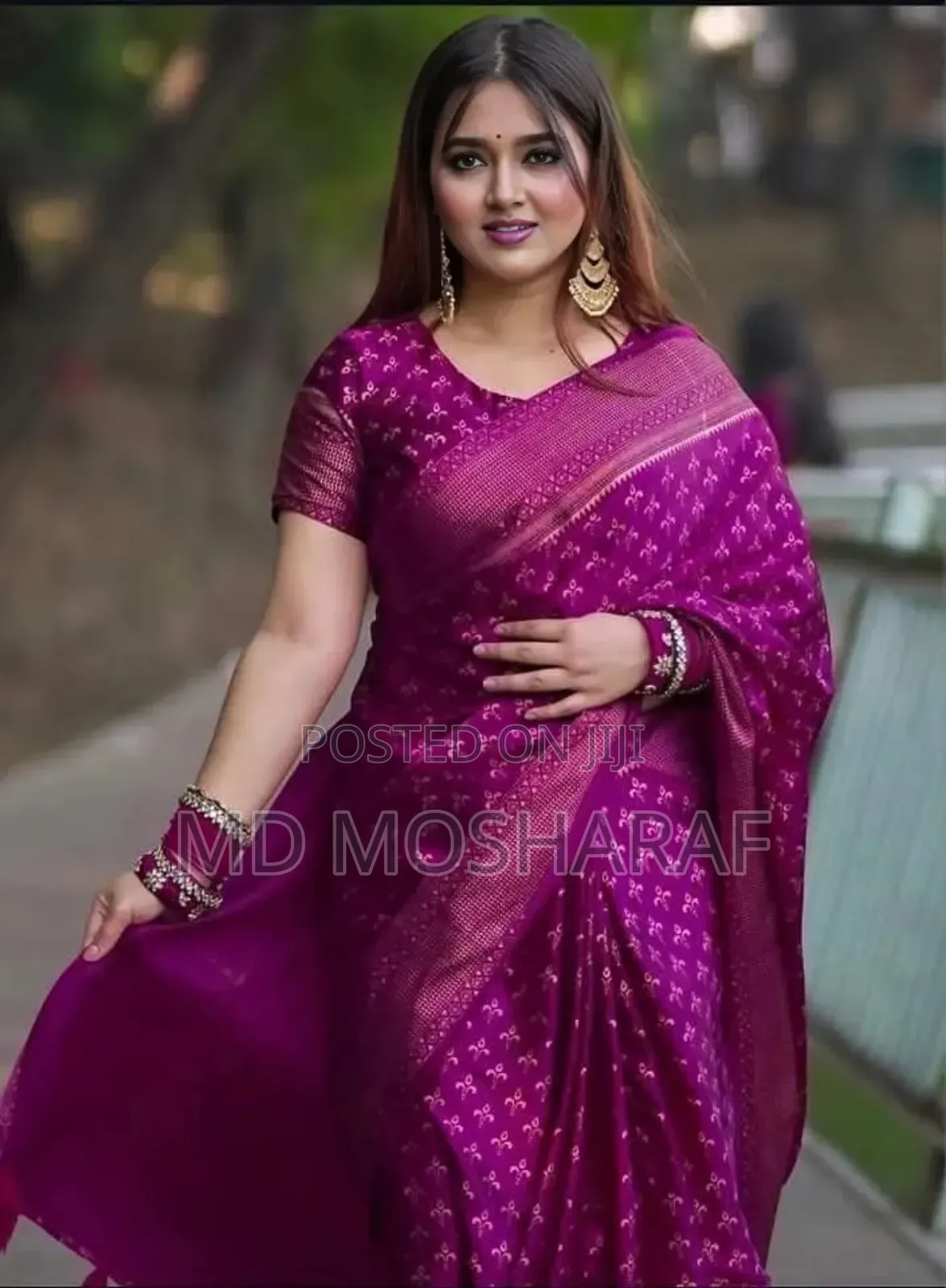 Japani Silk Sharee With Blouse Piece