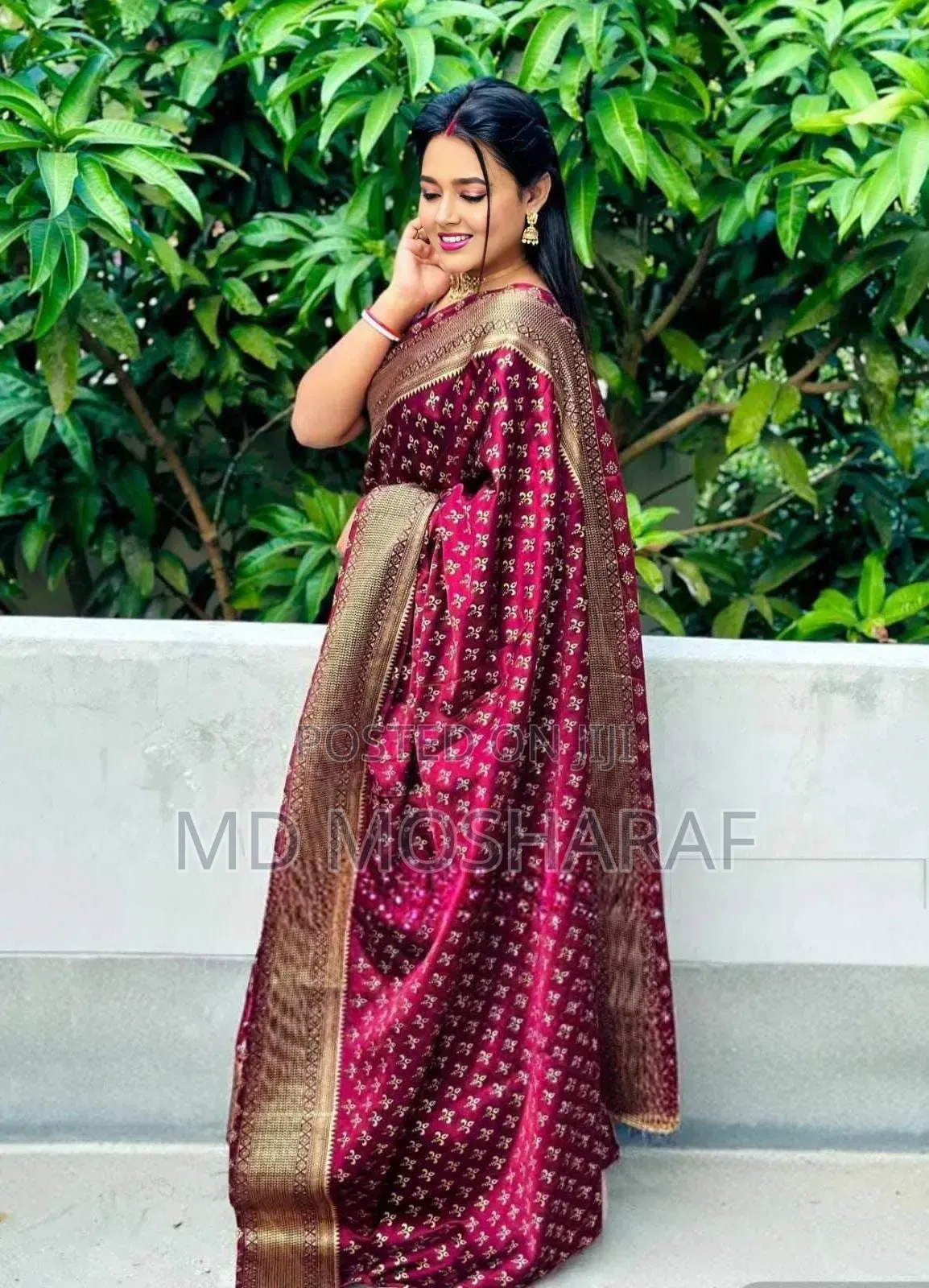 Japani Silk Sharee With Blouse Piece