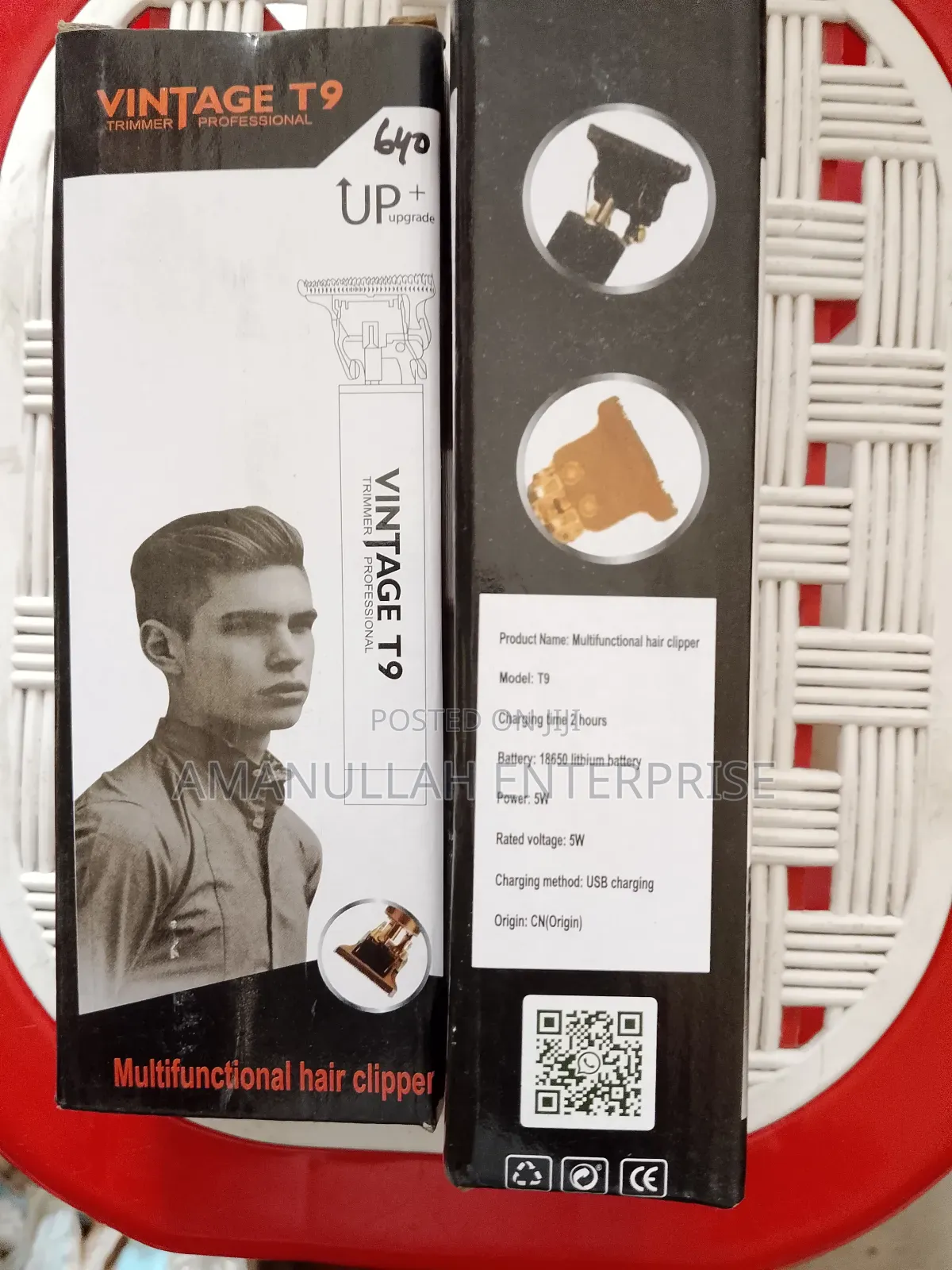 (Vintage T9 Trimmer) a Multifunctional Hair Clipper.