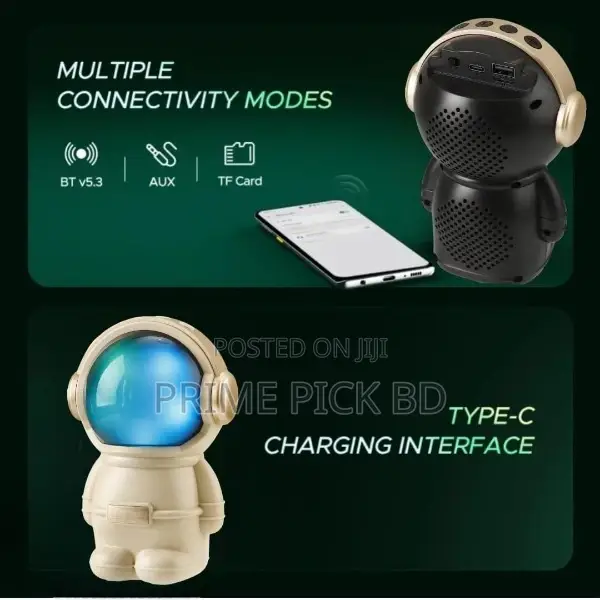 Wrader X808 Wireless Stereo Woofer Bass Bluetooth Speaker