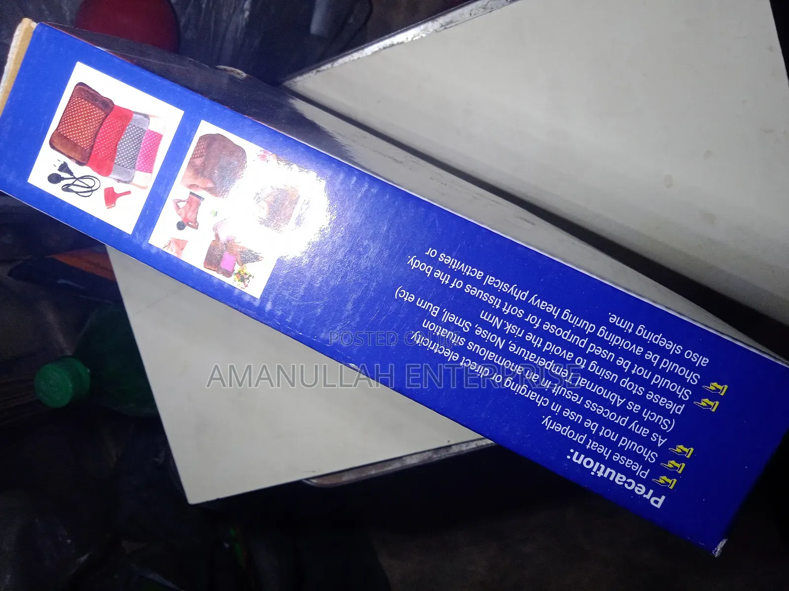 Electric Hot Water Bag Portable, Rechargeable Heat Device