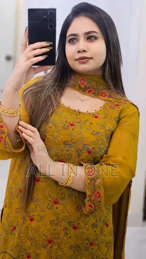 Jorjet Embroidery Four Piece