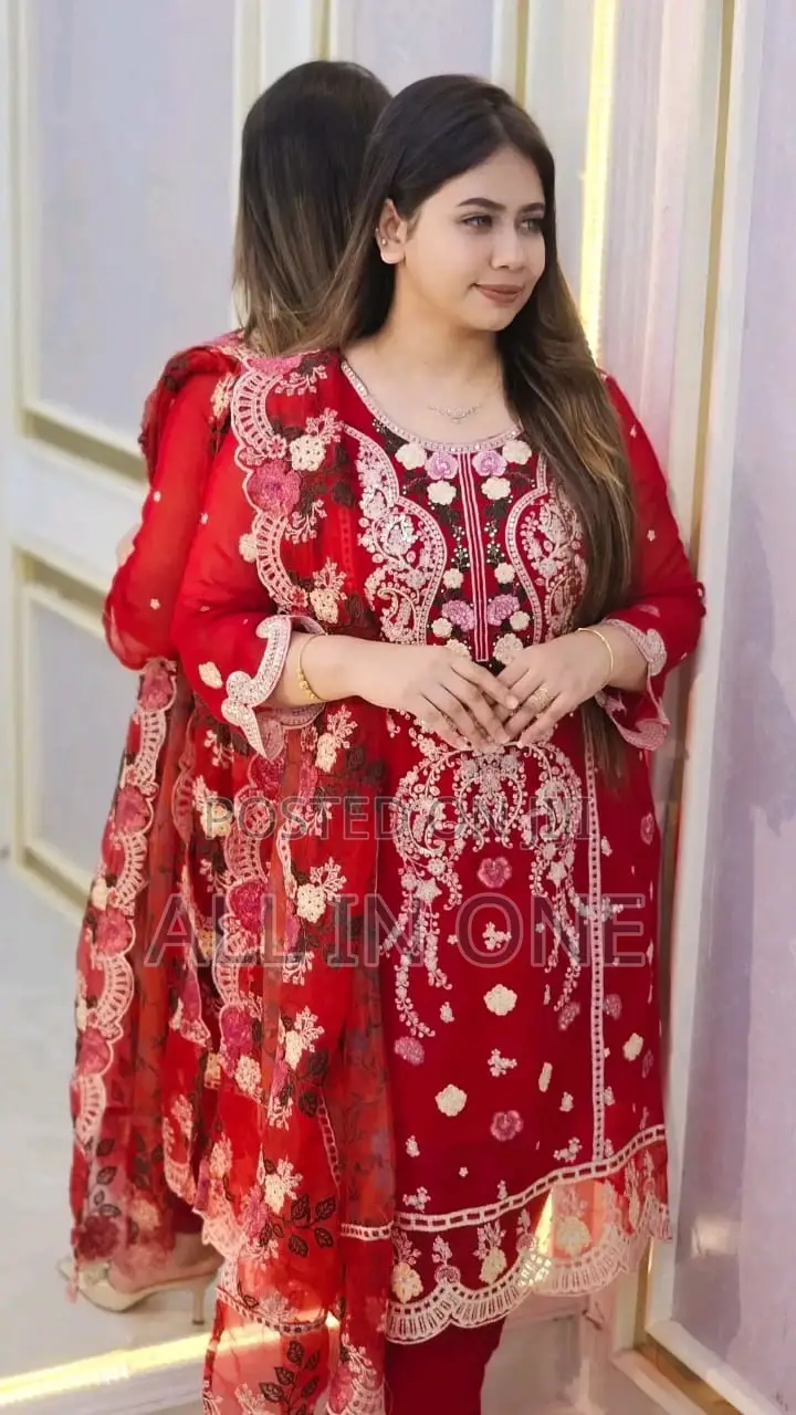 Pakistani Design 4-Piece Sada Bahar Tissue Set