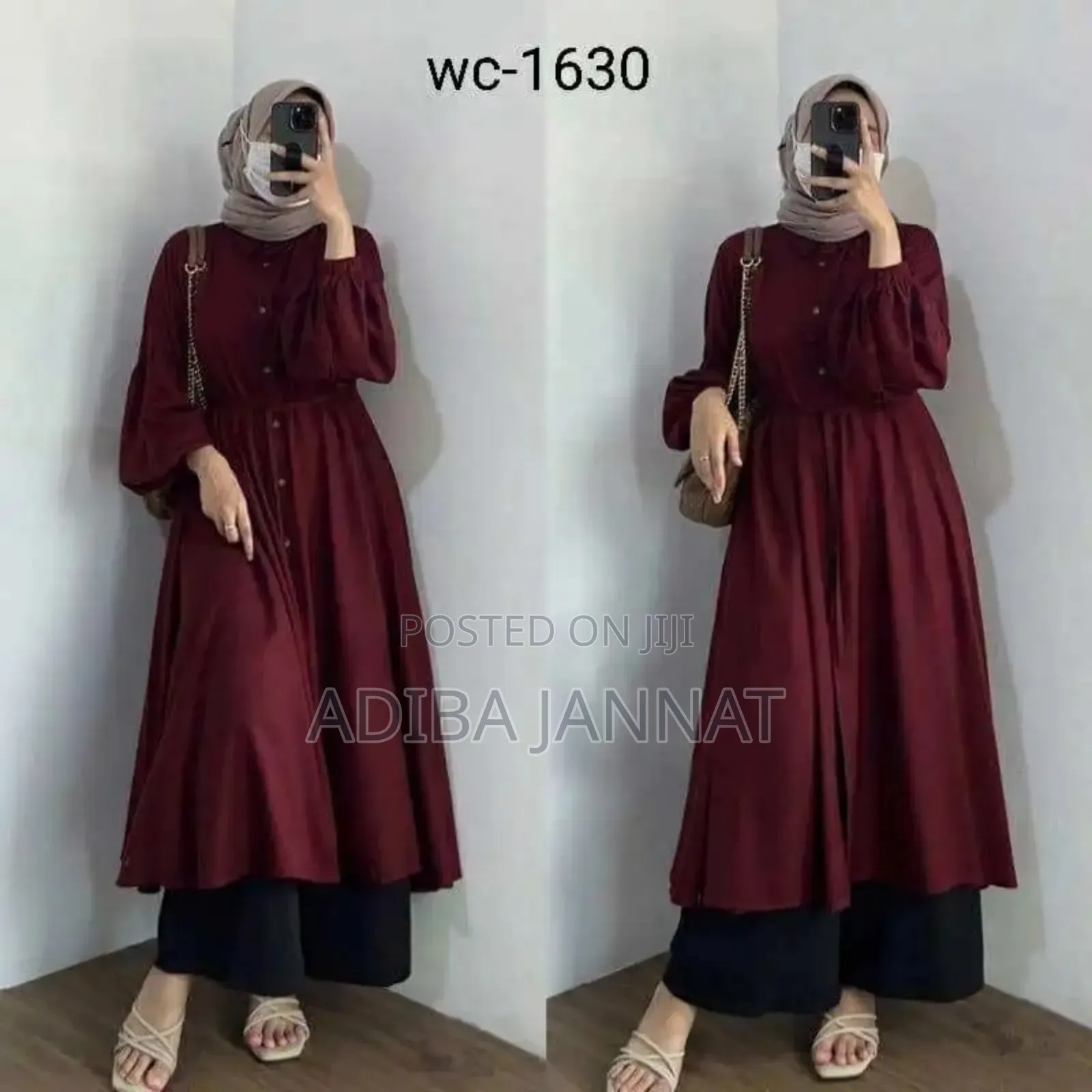 New Arrival
Hijabi Co-Ord Set
Body:32-42
Long:46