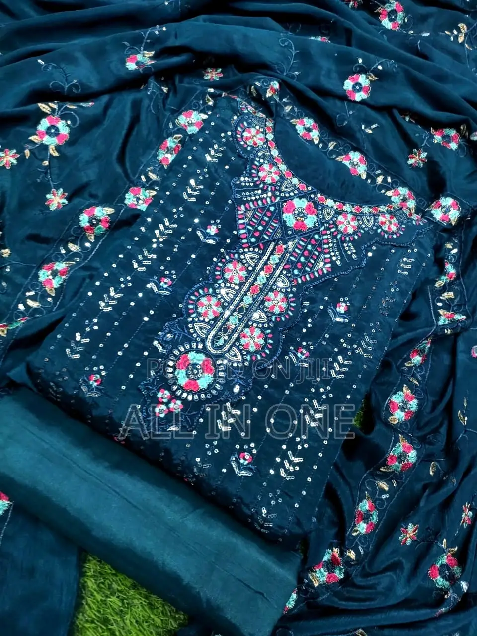 Premium Unstitched Three Piece