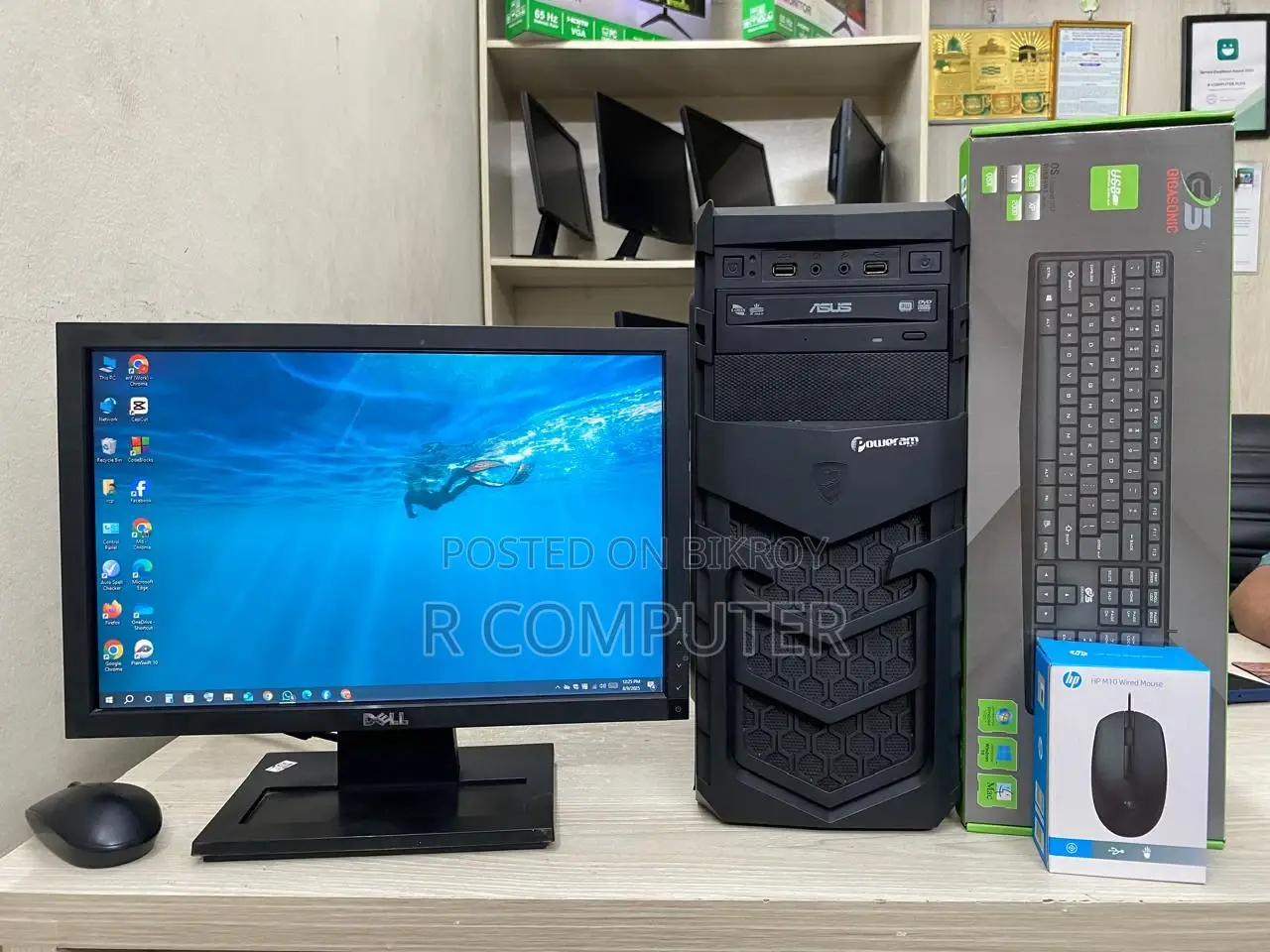 Desktop Computer 8GB Intel Core I5 SSD 128GB