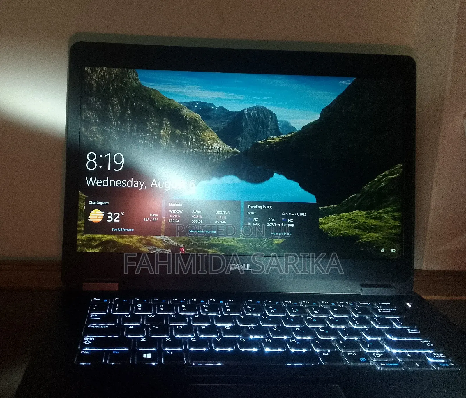 New Laptop Dell Adamo XPS 8GB Intel Core I5 HDD 500GB