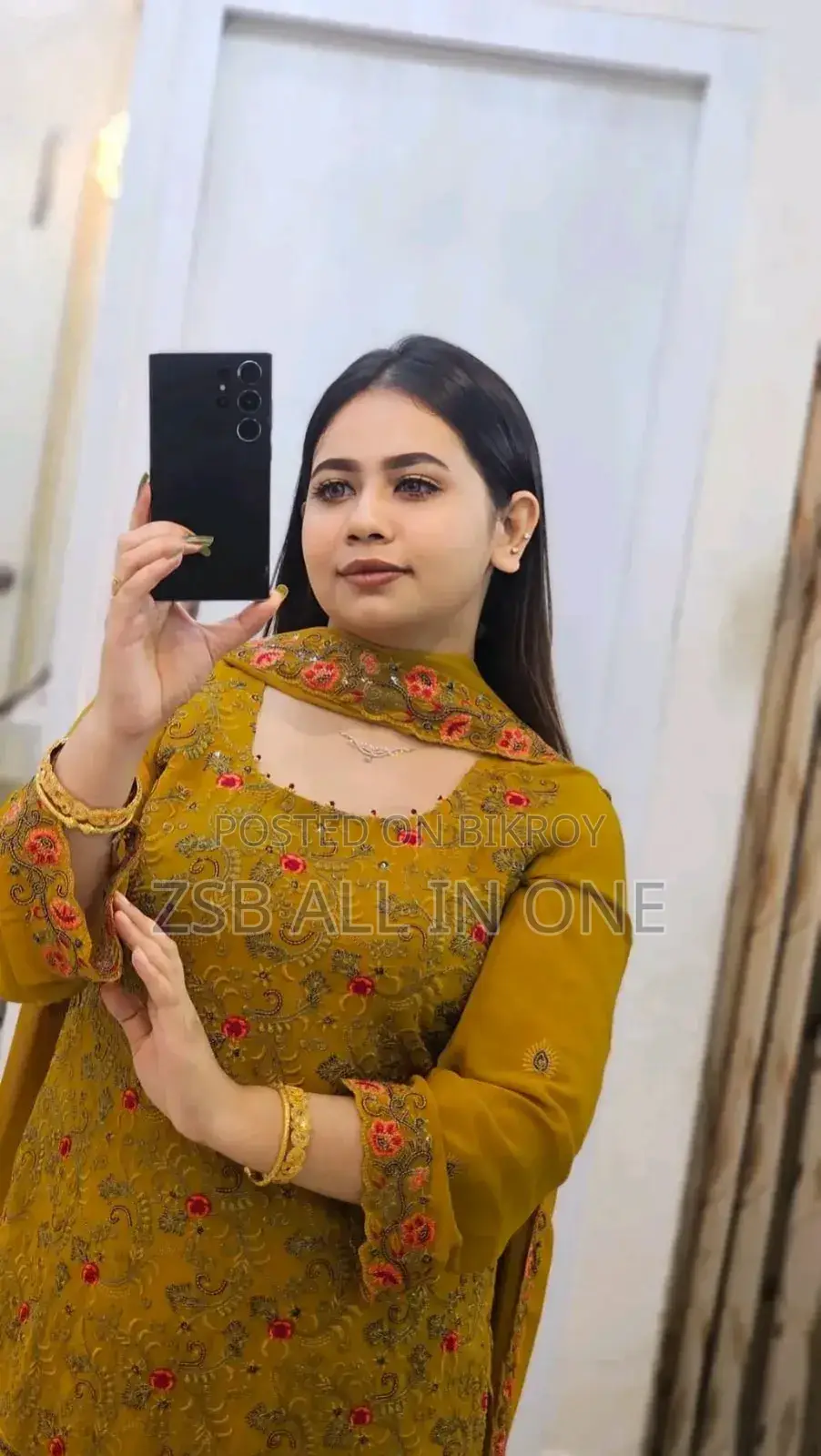 জর্জেট এমব্রয়ডারি ফোর পিস