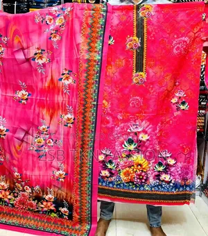 Crochet Sequin Dress in Adi Work