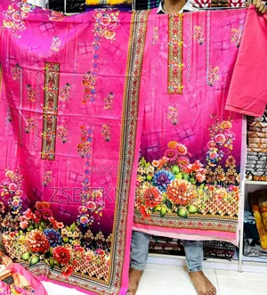 Crochet Sequin Dress in Adi Work