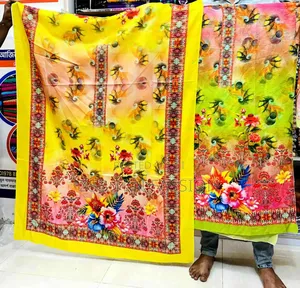 Crochet Sequin Dress in Adi Work