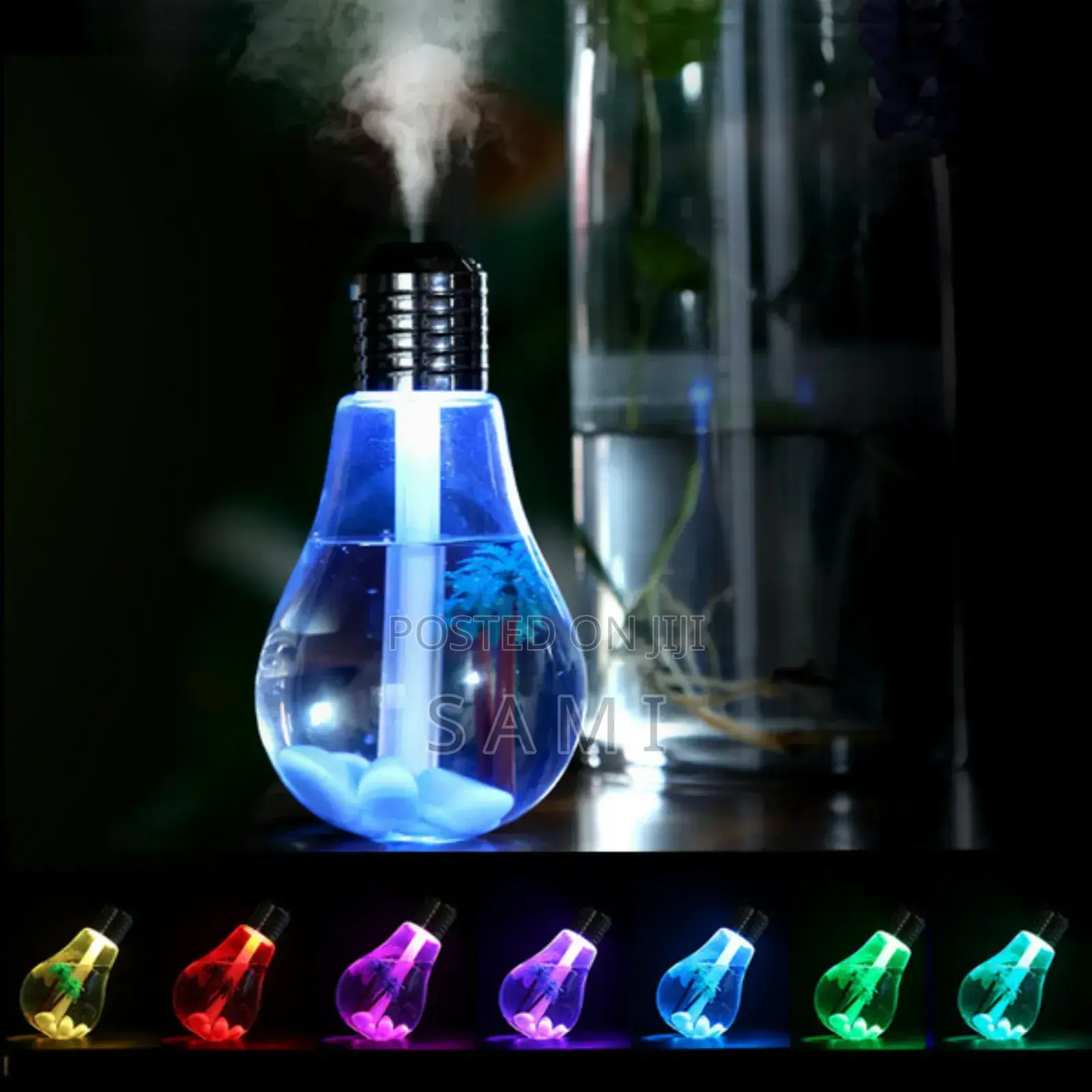 Bulb Humidifier Lamp Shade Decorative Lights Diffuser