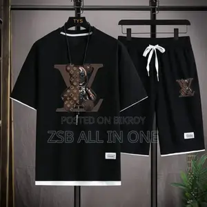 Mesh T-Shirt and Short Pant Set