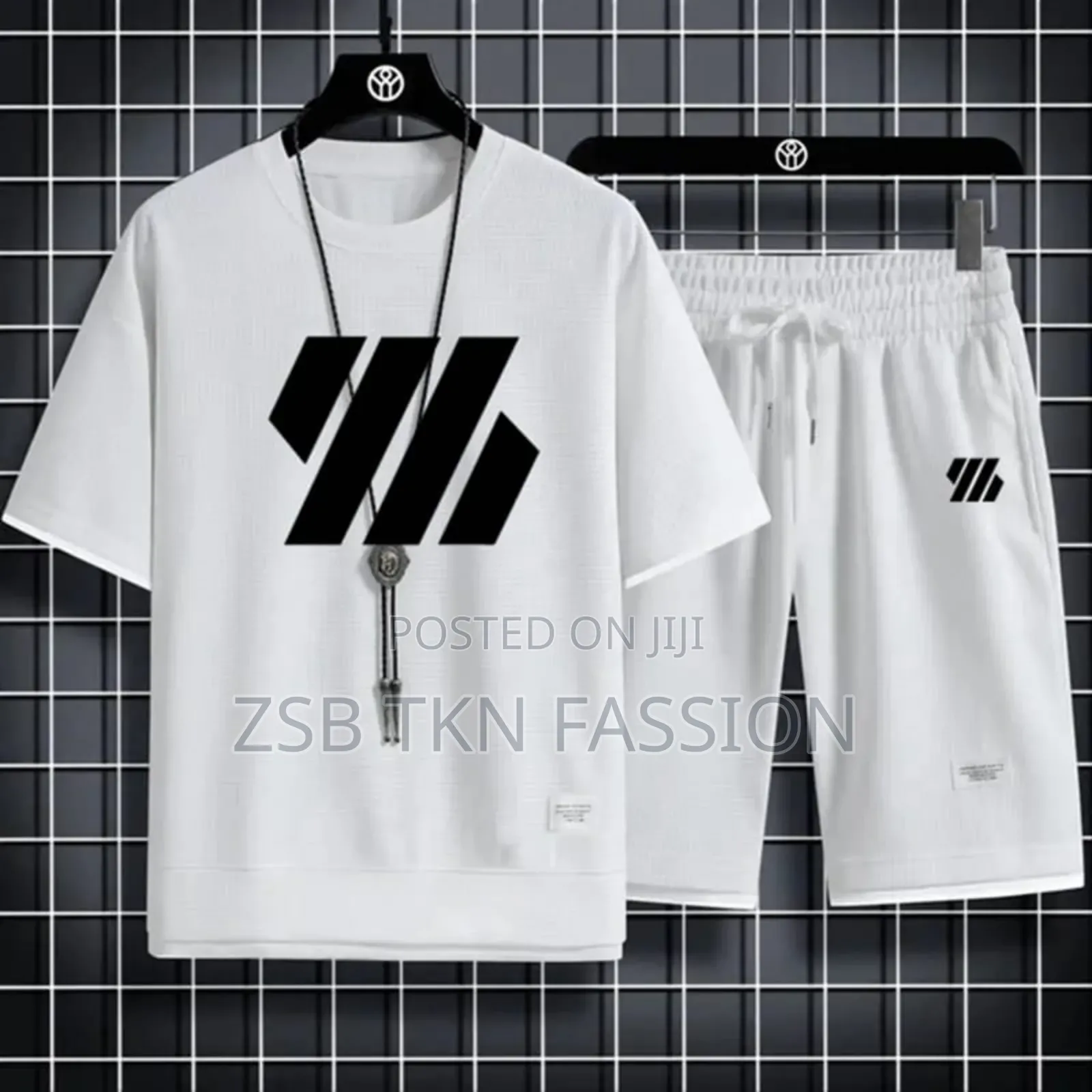 Mash T-Shirt and Short Pant Set Jj Ff Hh