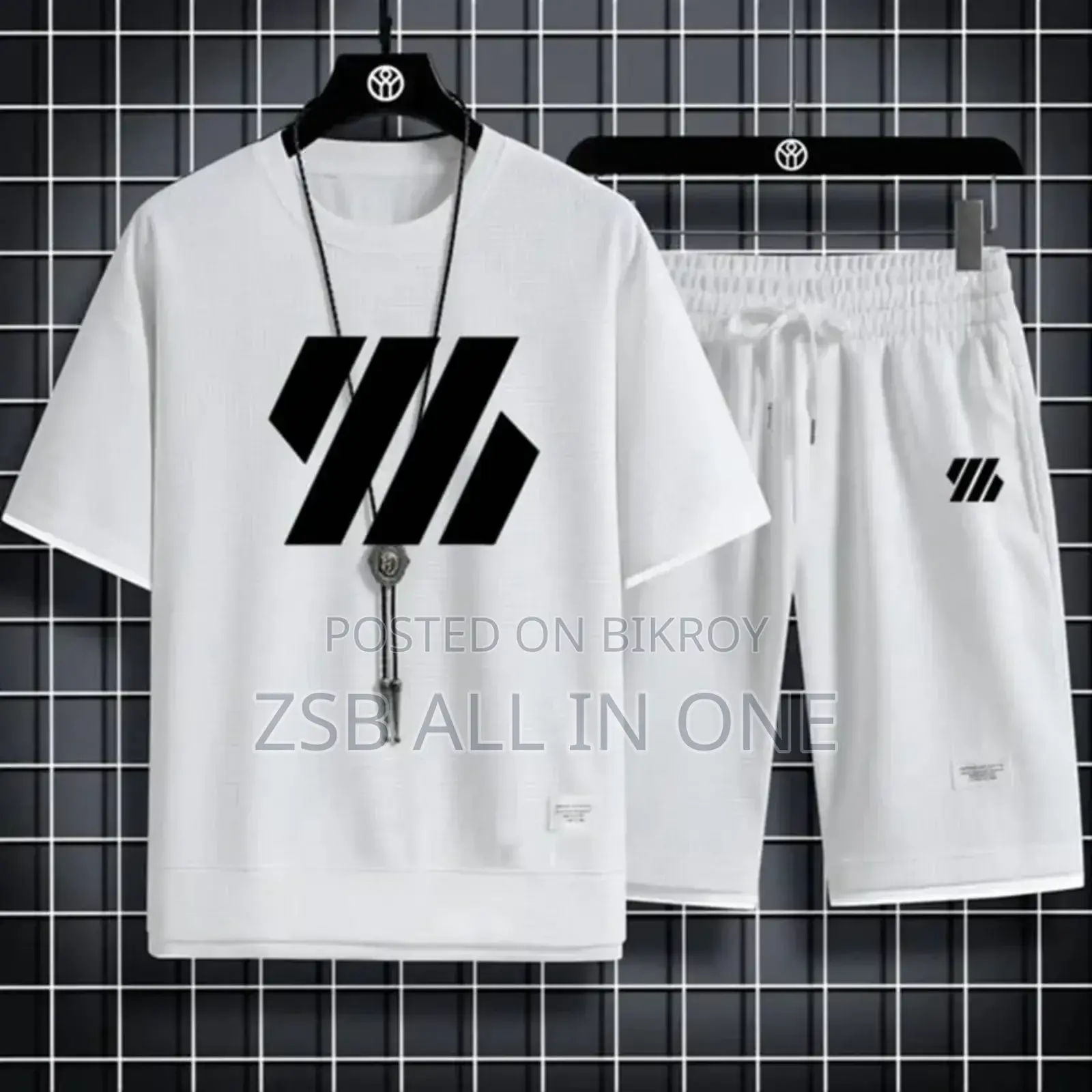 Mesh T-Shirt and Short Pant Set