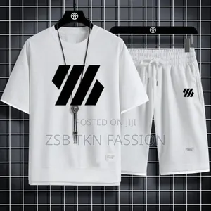 Mash T-Shirt and Short Pant Set Jj Ff Hh