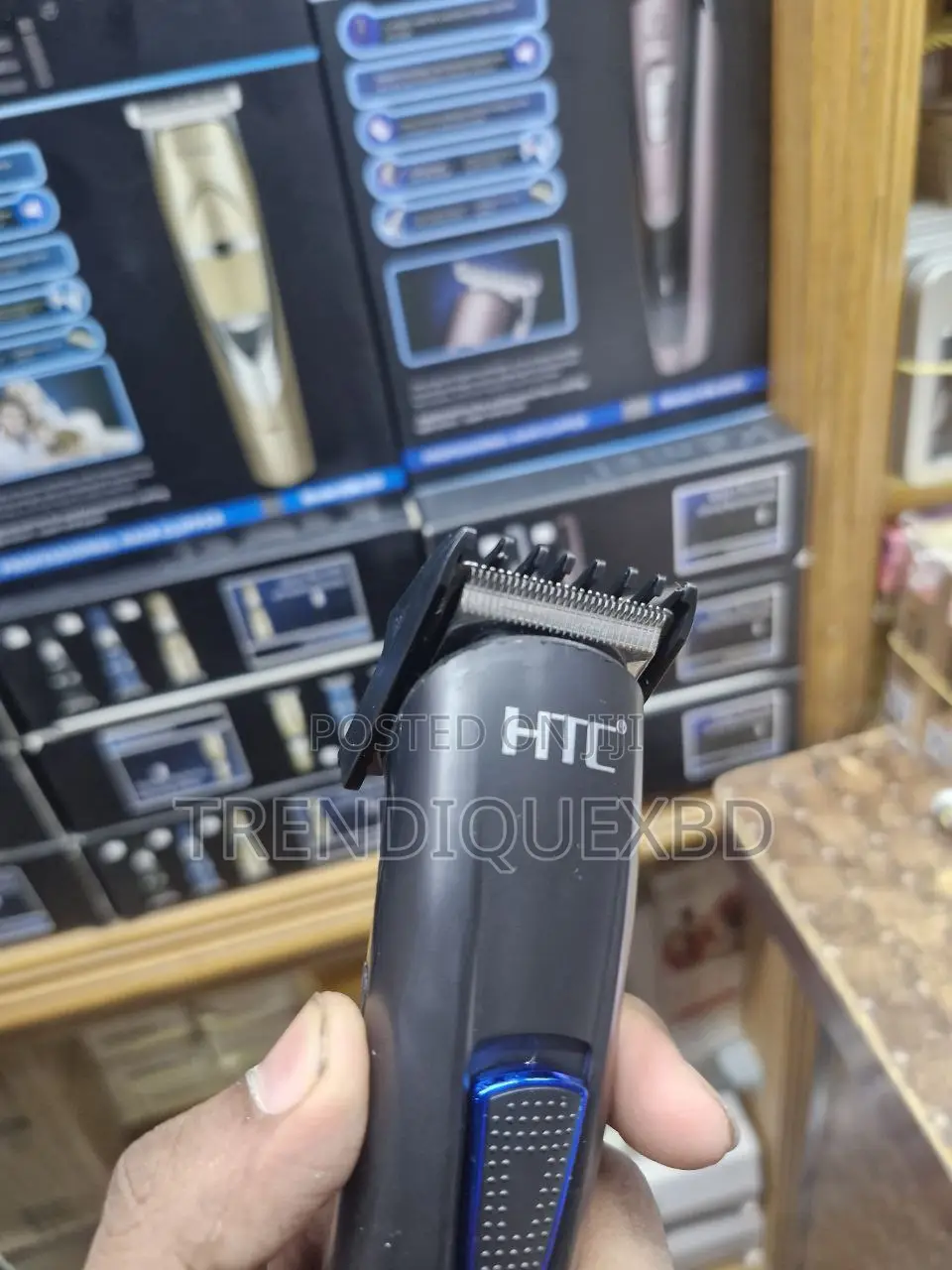HTC Rechargeable Hair Trimmer at-522 – Perfect Grooming Anyt