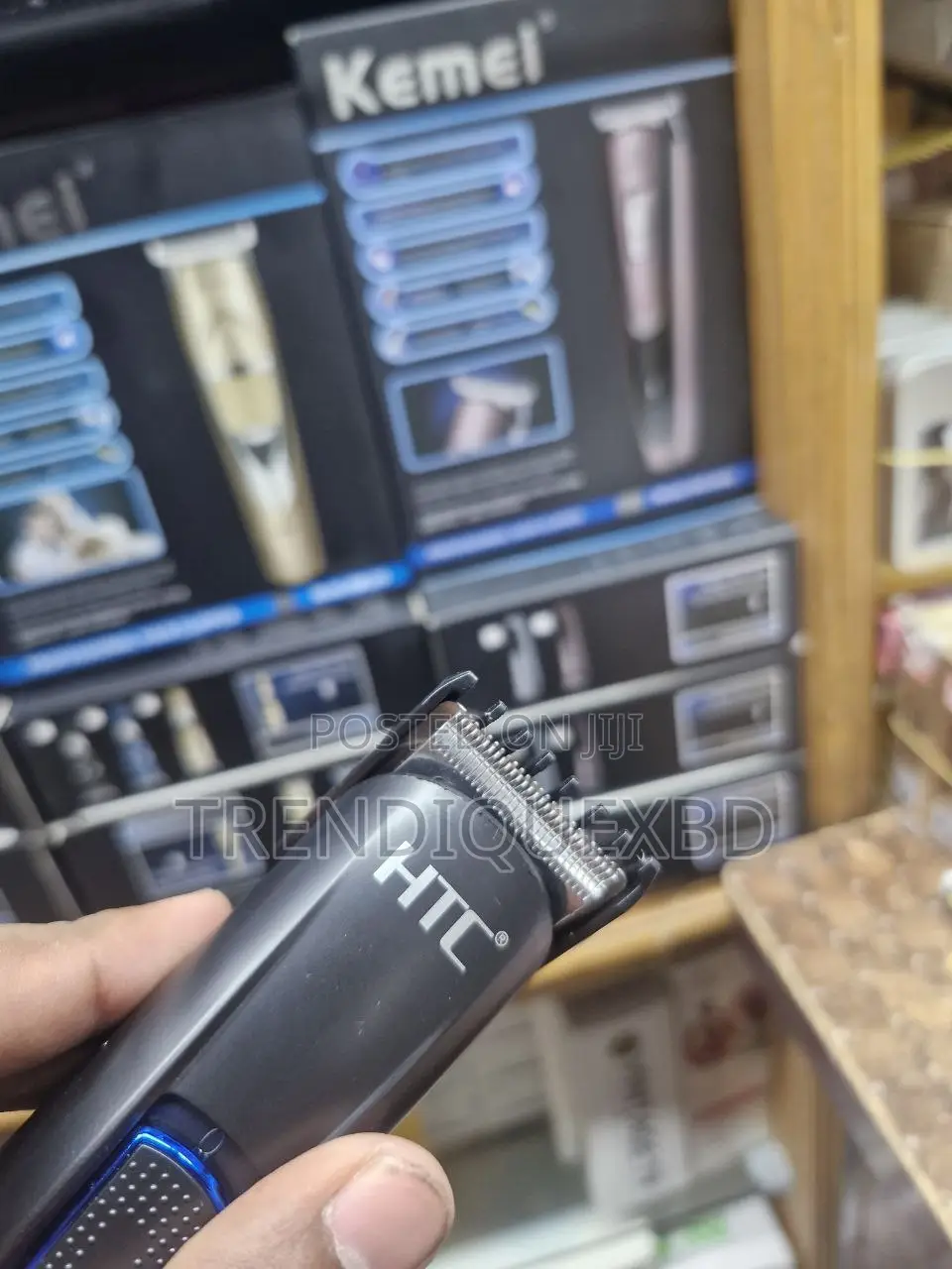 HTC Rechargeable Hair Trimmer at-522 – Perfect Grooming Anyt