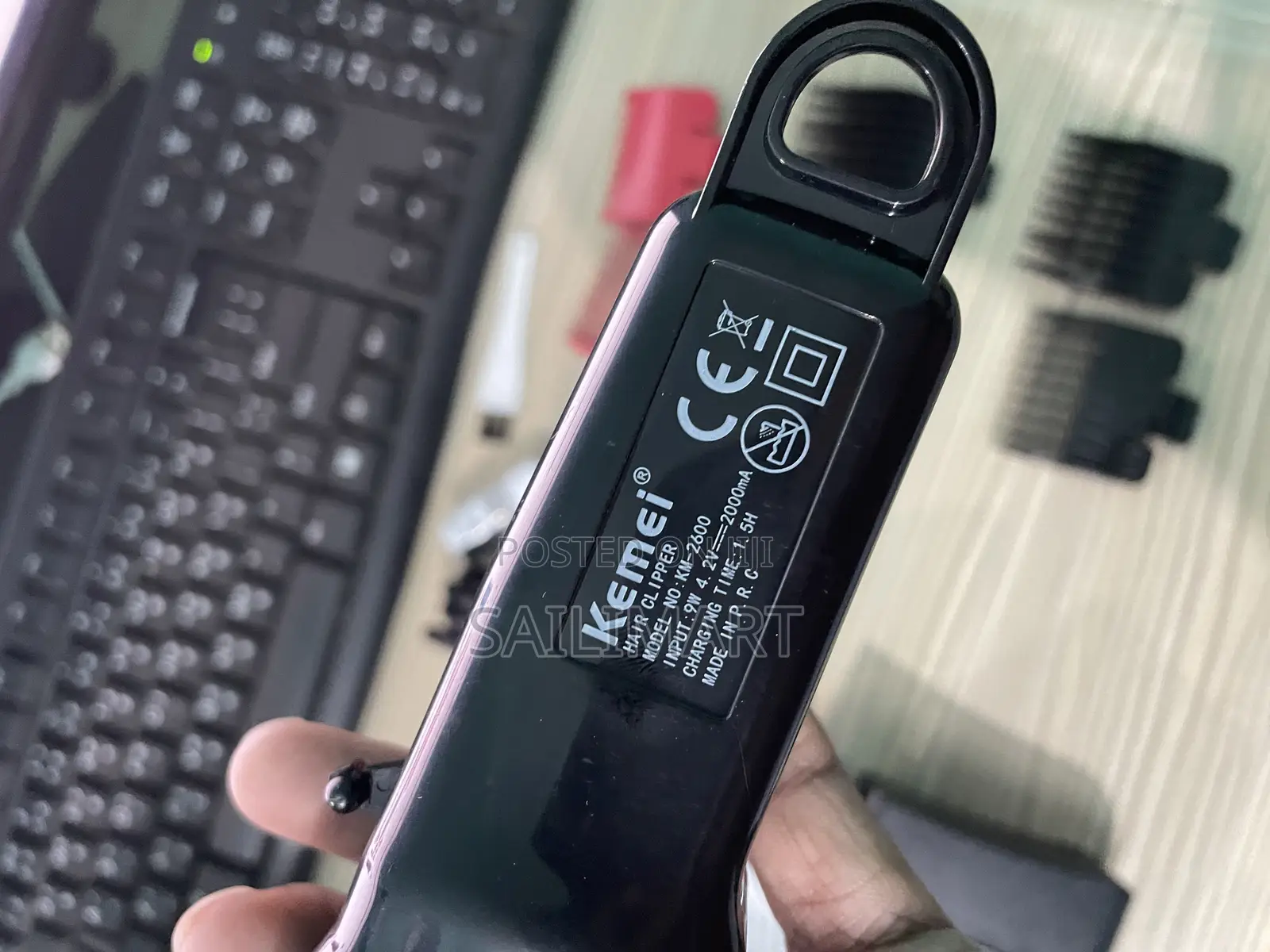 Kemei 2600 Hair Beard Ac-Dc Trimmer