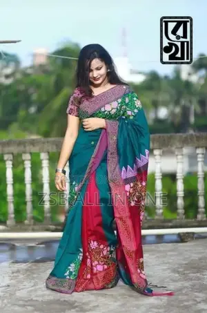 ধুপিয়ান সিল্ক শাড়ি Gg Hh