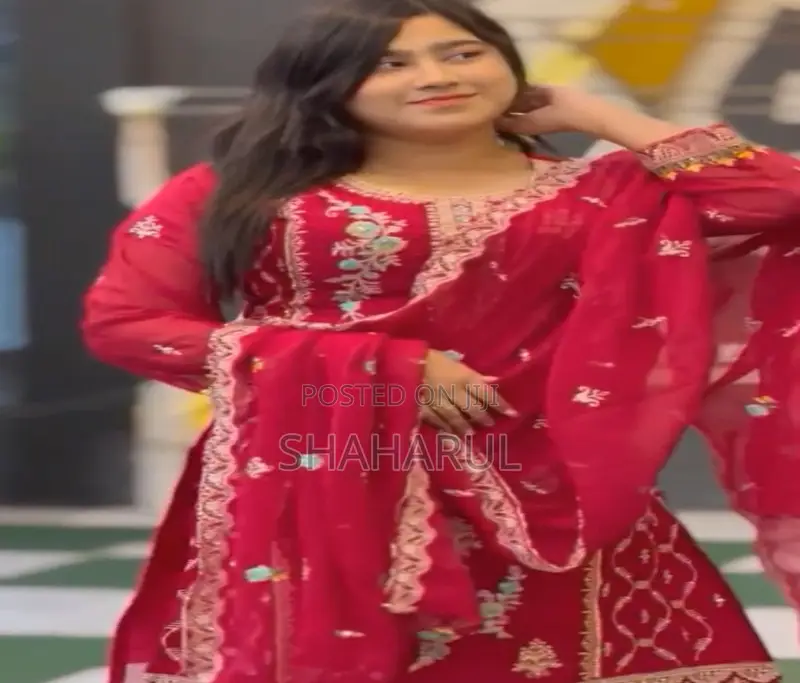 Georgette Embroidery Four Piece 16816