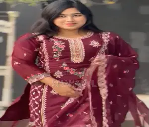 Georgette Embroidery Four Piece 16816