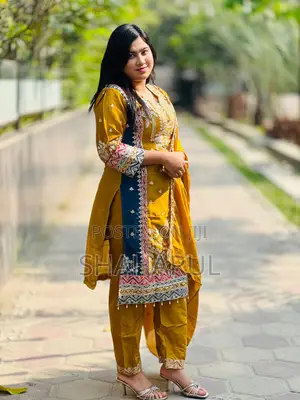 Georgette Embroidery Four Piece 16801