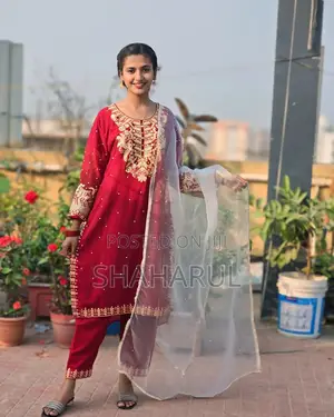 Photo - Sequence Organza Ac Three Piece 16533