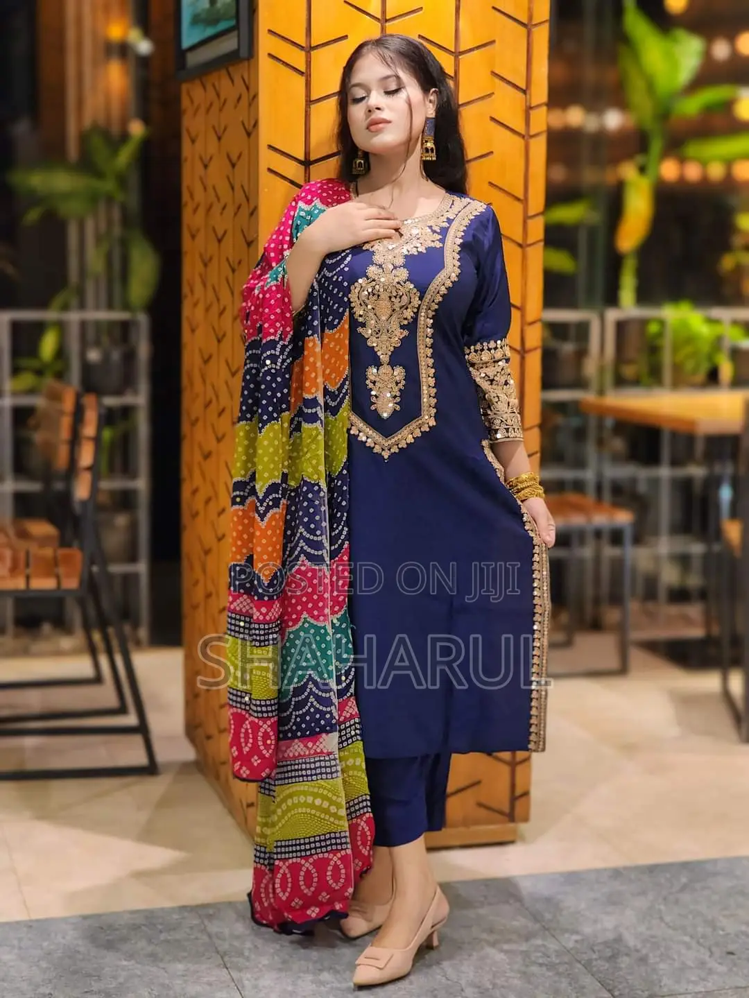 Linen Sequence Three Piece 16042