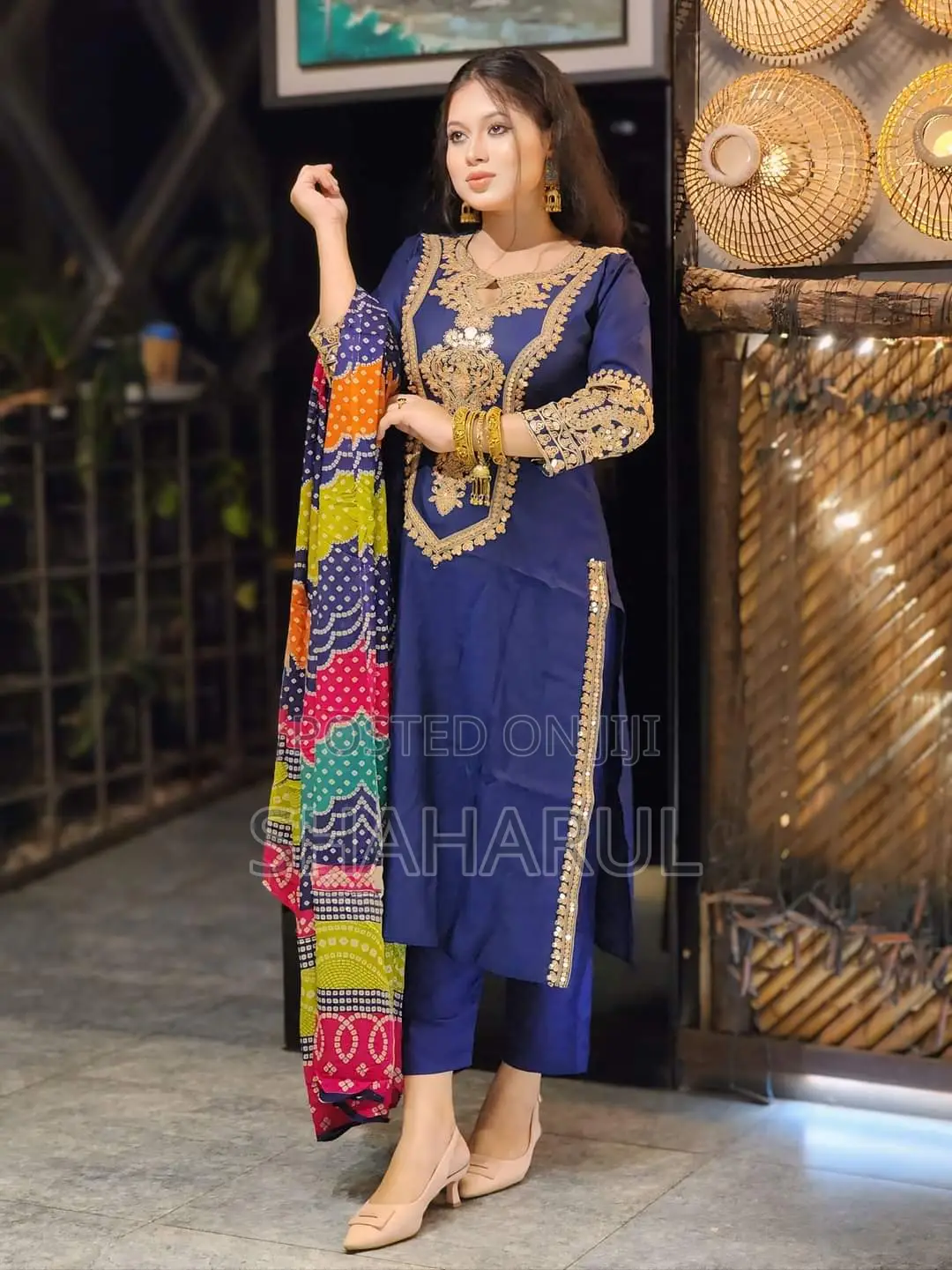 Linen Sequence Three Piece 16042