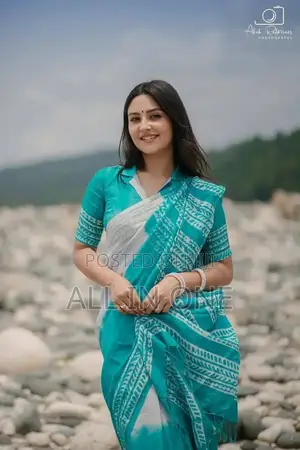 Chanderi Silk Sharee DFST Jh6 Dserf