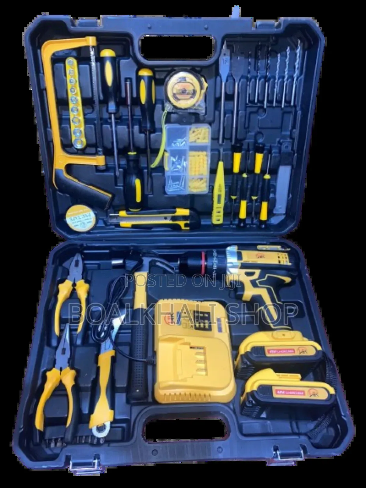Cordless Drill Machine 116 Pieces Set 48v