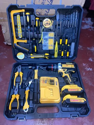 Cordless Drill Machine 116 Pieces Set 48v