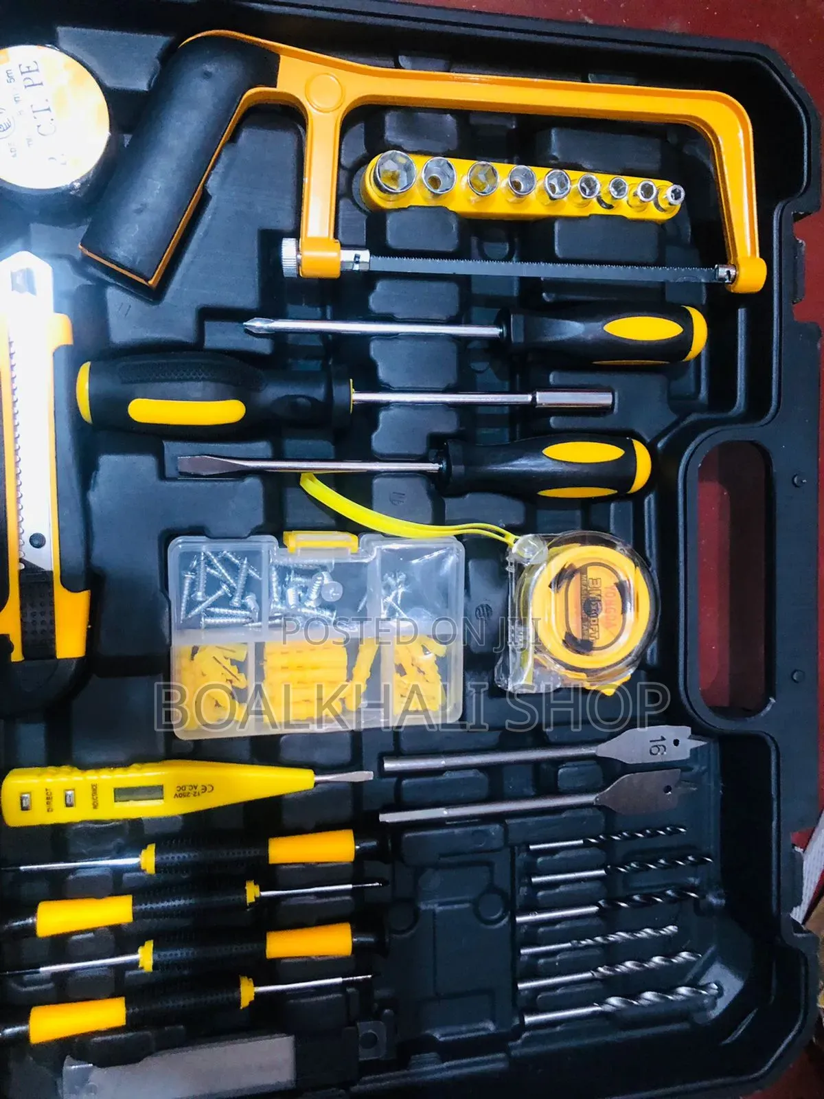 Cordless Drill Machine 116 Pieces Set 48v