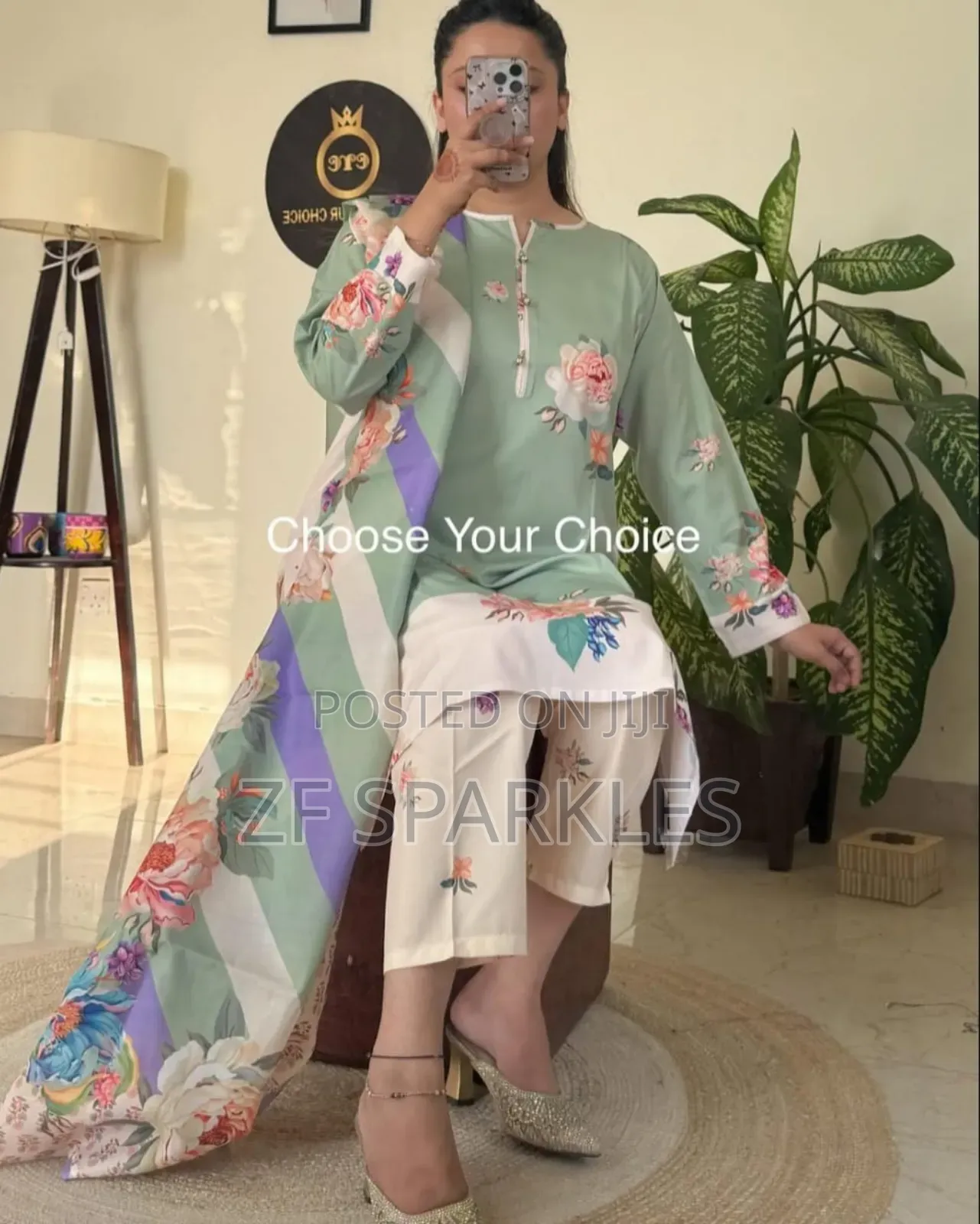 Digital Printed 3 Piece