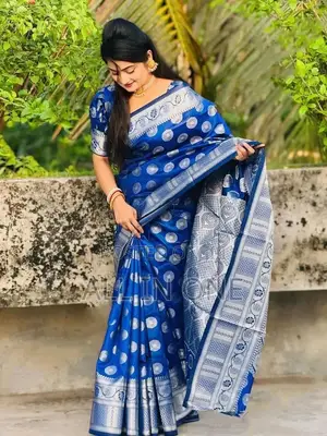 Indian Soft Katan Sharee Fdgre Gfyhb