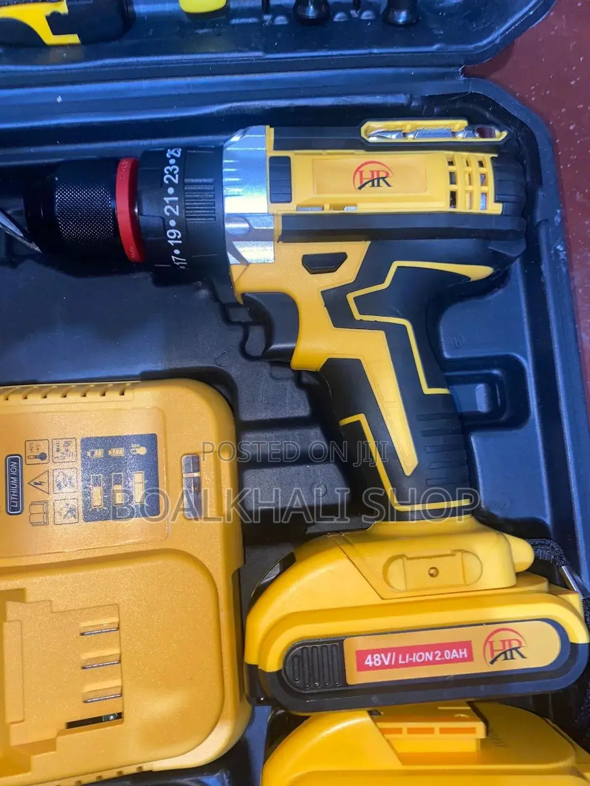 Cordless Drill Machine 116 Pieces Set 48v