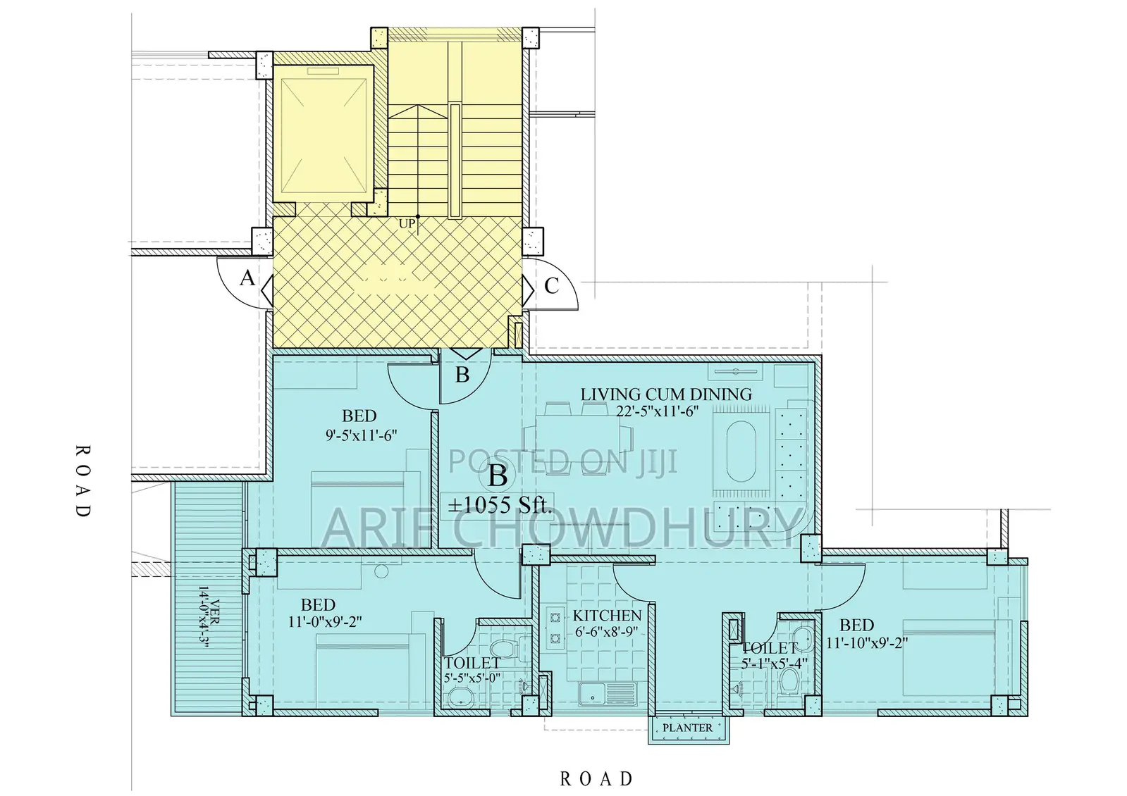 3bdrm Apartment in Neer Ltd., Mirpur for sale