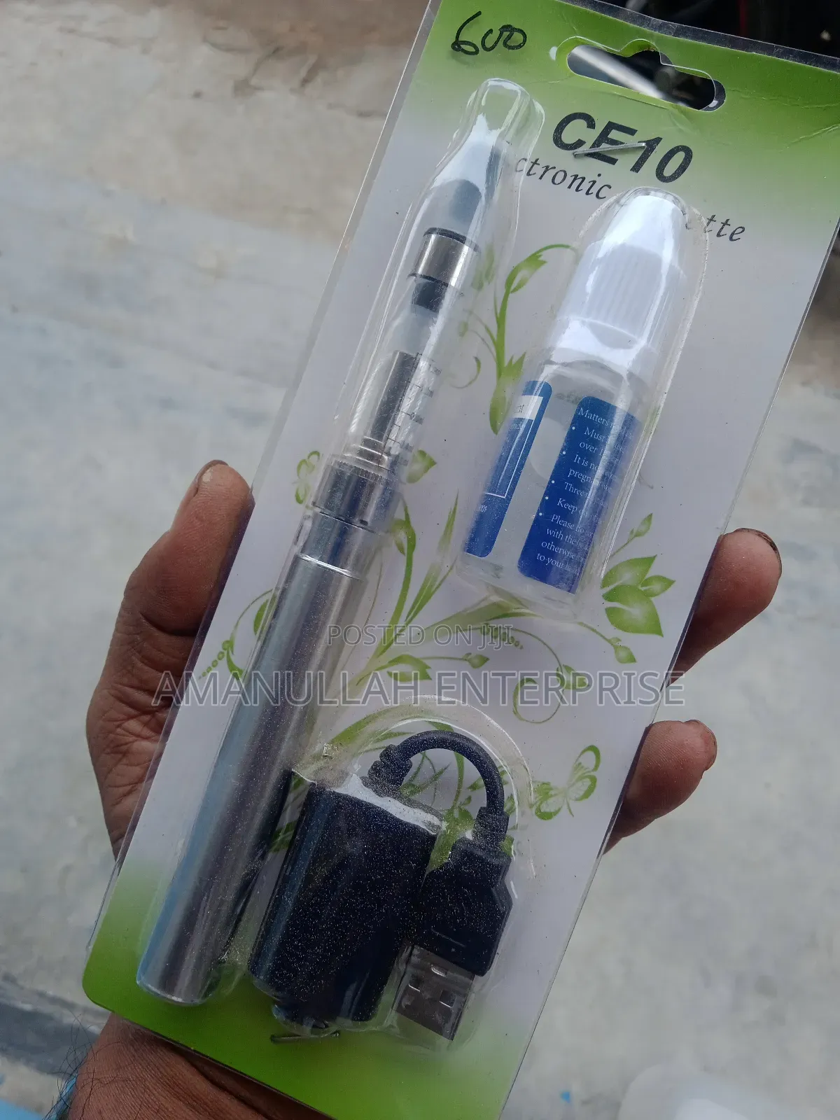 Electronic Cigarette, Also Known as a Vape Pen.