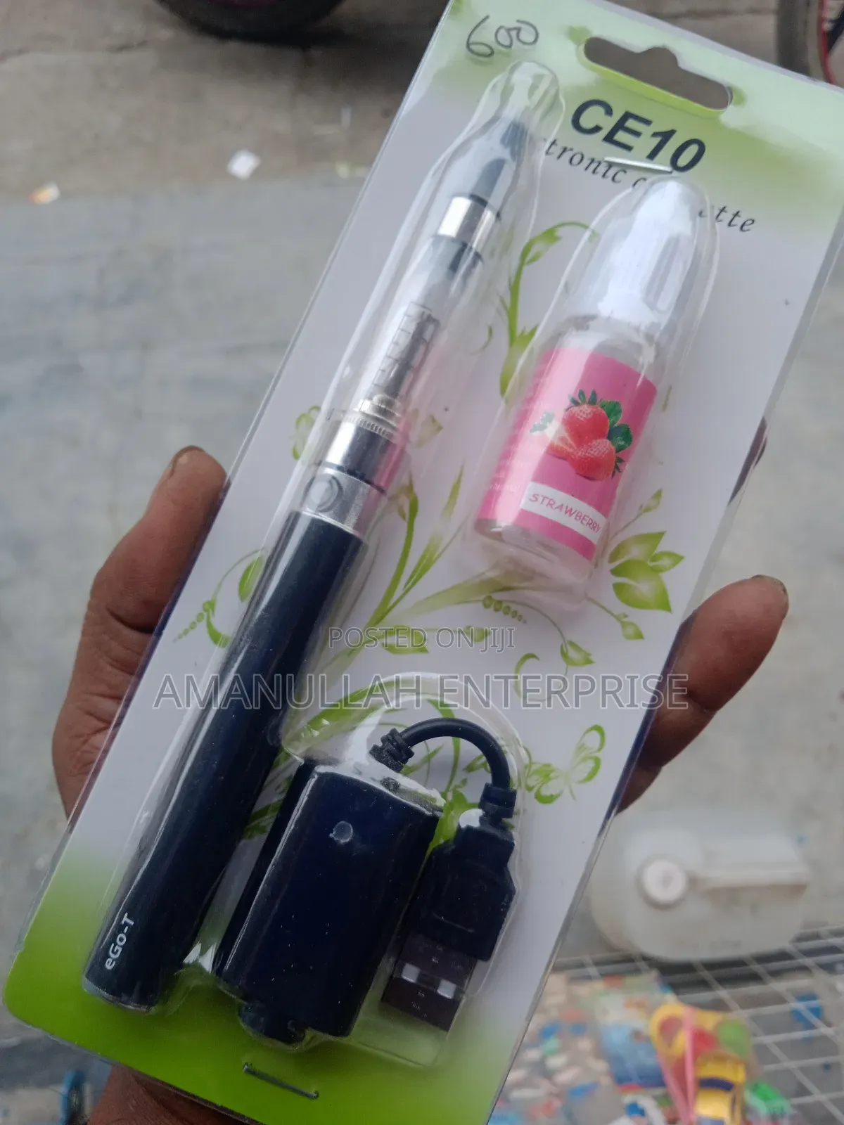 Electronic Cigarette, Also Known as a Vape Pen.