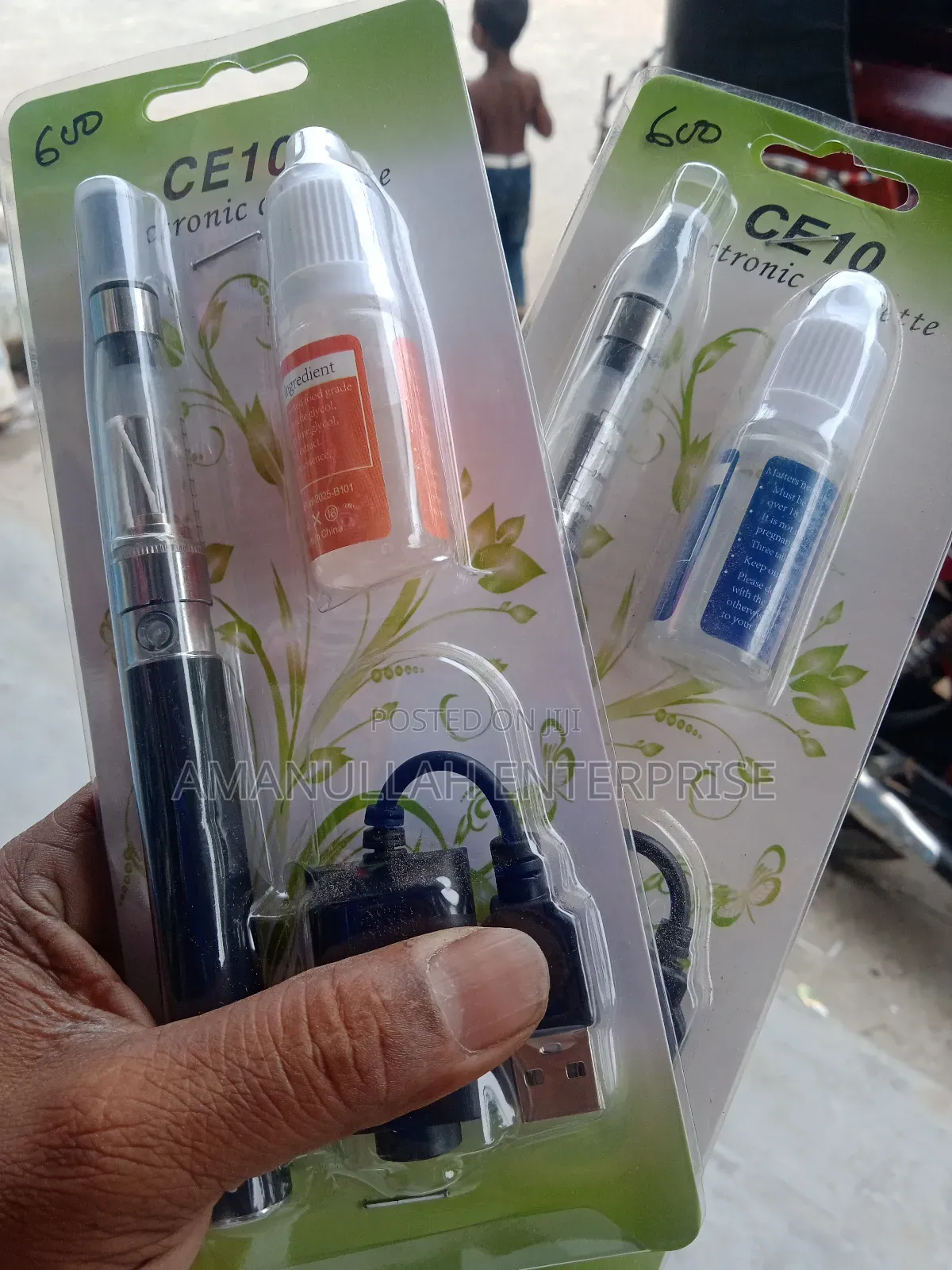 Electronic Cigarette, Also Known as a Vape Pen.