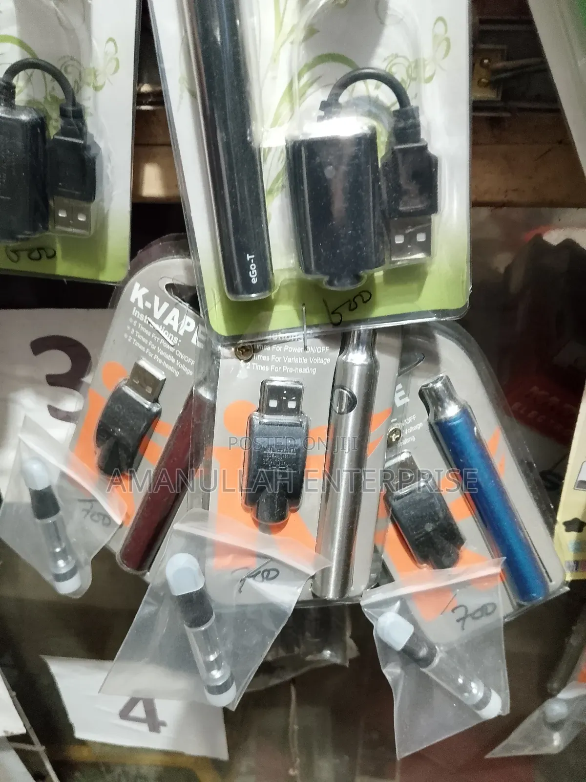 Electronic Cigarette, Also Known as a Vape Pen.