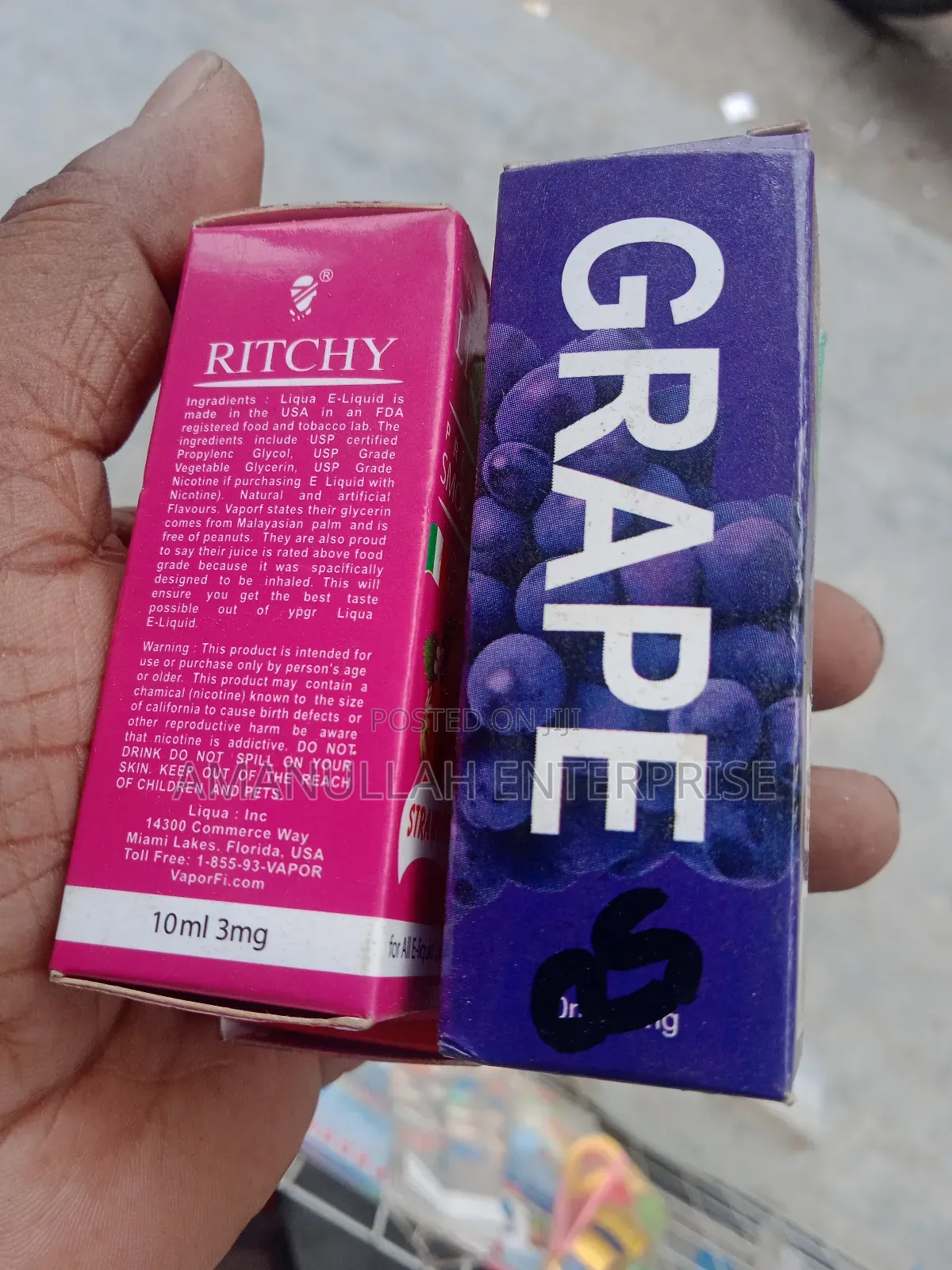 Different Flavors of Liqua Premium Smoke Juice,