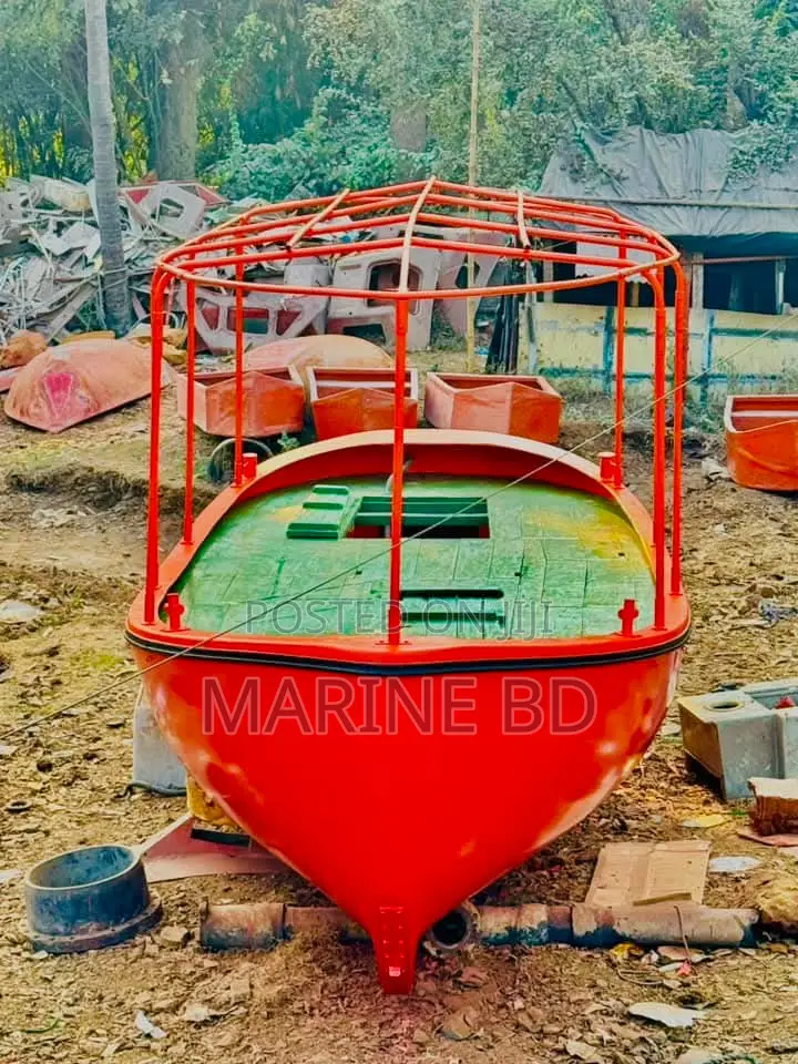 Alpha Passenger Fiber Boat With 25hp Engine