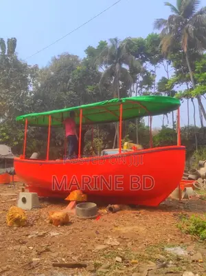 Alpha Passenger Fiber Boat With 25hp Engine